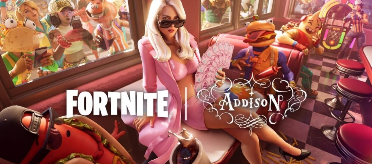 ADDISON RAE YA ESTÁ DISPONIBLE EN FORTNITE CON SUS ATUENDOS MÁS FAMOSOS