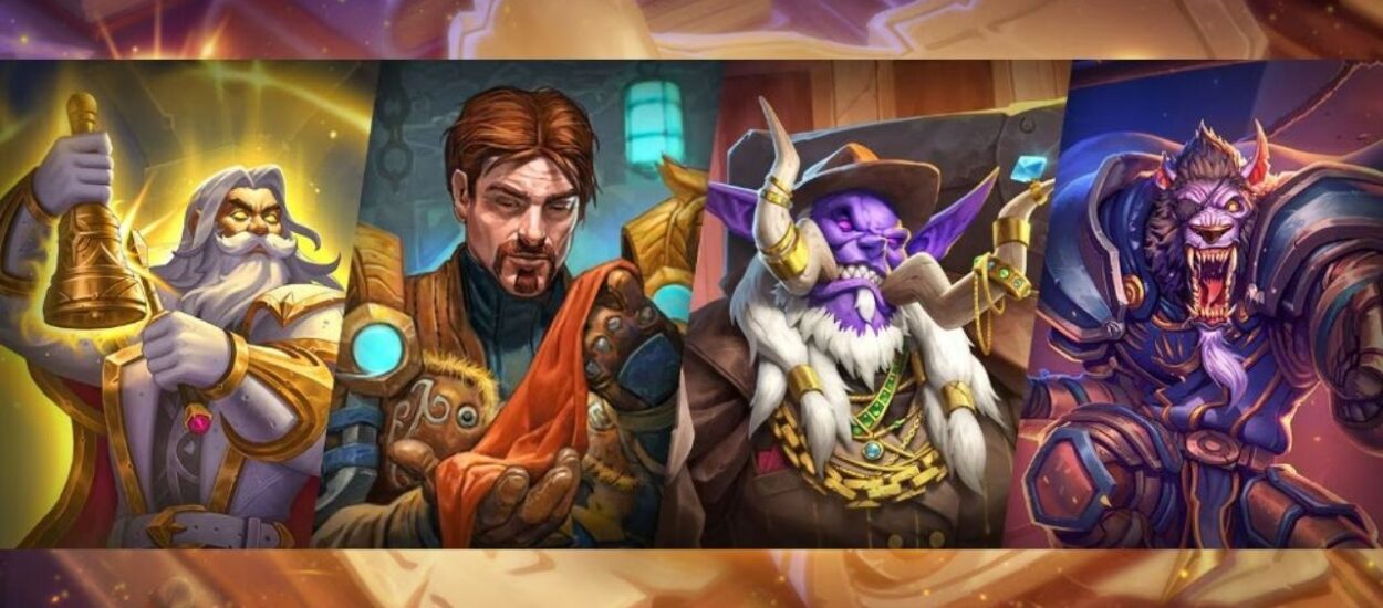 YA ESTÁN DISPONIBLES LOS NUEVOS KITS DE CLASE EN HEARTHSTONE