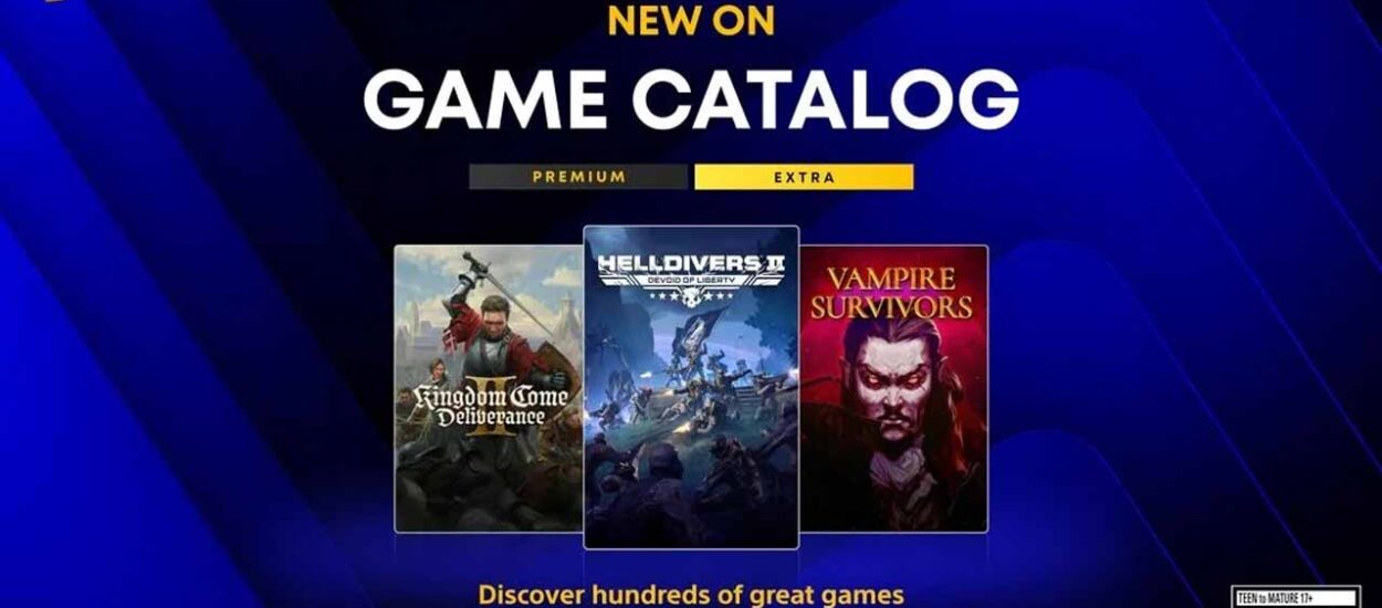 HELLDIVERS 2 Y KINGDOM COME: DELIVERANCE II LLEGAN A PLAYSTATION PLUS EN AGOSTO