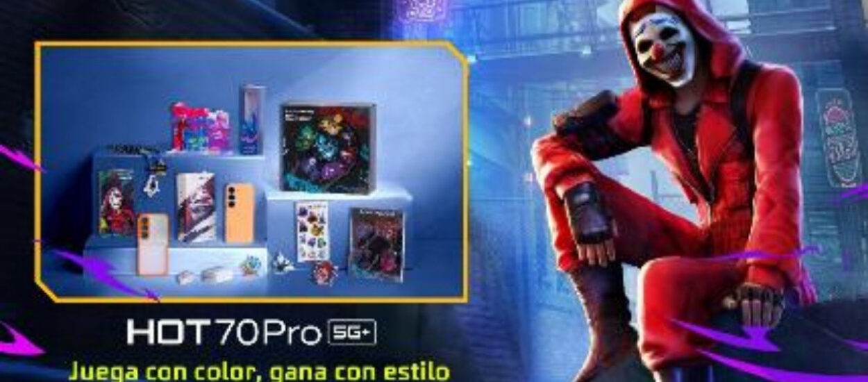 INFINIX Y FREE FIRE ANUNCIAN EL HOT 70 PRO 5G PARA MÉXICO