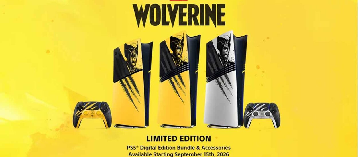 PLAYSTATION PRESENTA UNA PS5 EDICIÓN LIMITADA INSPIRADA EN WOLVERINE