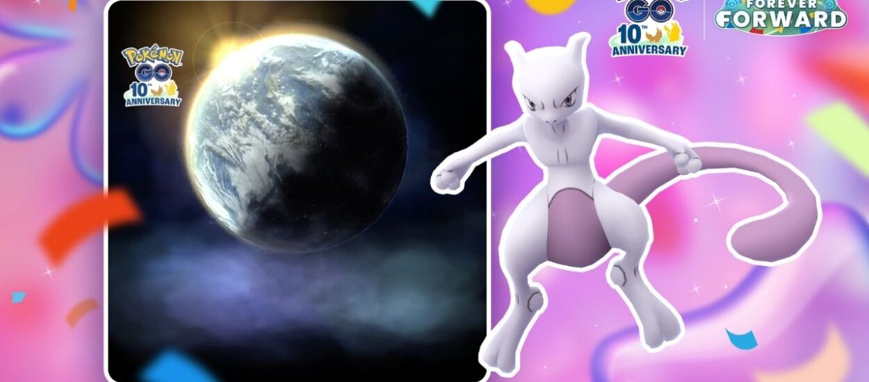 POKÉMON GO CELEBRA SU 10.º ANIVERSARIO CON UN MEWTWO ESPECIAL GRATIS
