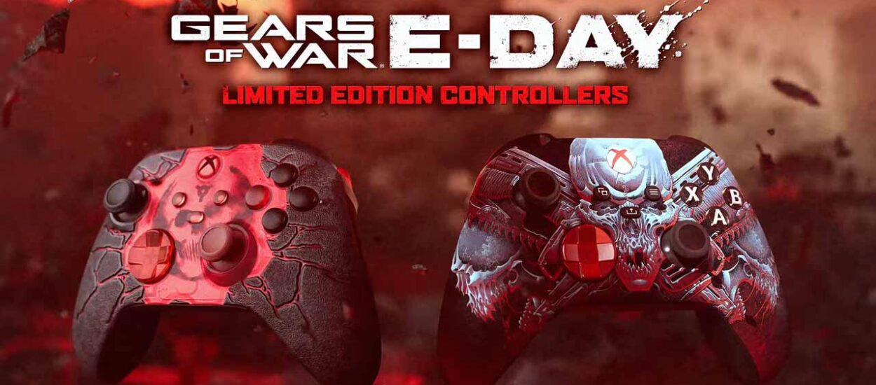 XBOX PRESENTA UN CONTROL DE EDICIÓN LIMITADA DE GEARS OF WAR: E-DAY