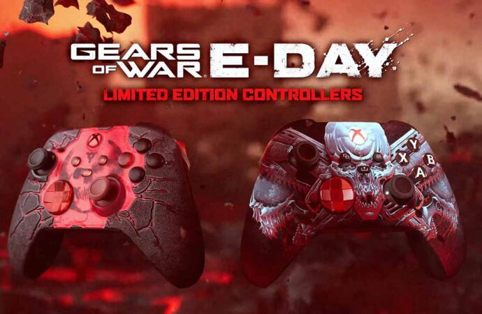 XBOX PRESENTA UN CONTROL DE EDICIÓN LIMITADA DE GEARS OF WAR: E-DAY