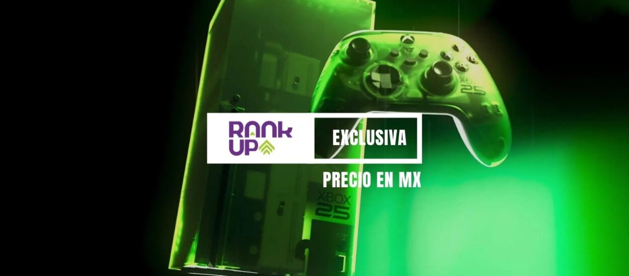 FUENTE INTERNA DE RANK UP REVELA EL PRECIO DE XBOX 25 ANIVERSARIO PARA MÉXICO