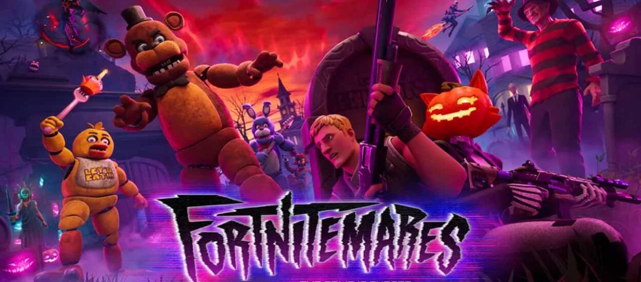 FORTNITE SE PREPARA PARA HALLOWEEN CON FIVE NIGHTS AT FREDDY´S, FREDDY KRUEGER Y SLENDER MAN