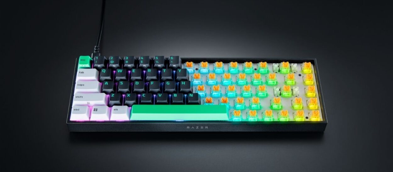 RAZER PRESENTA SU NUEVO TECLADO RECLUSA X MINI 65% PARA GAMERS