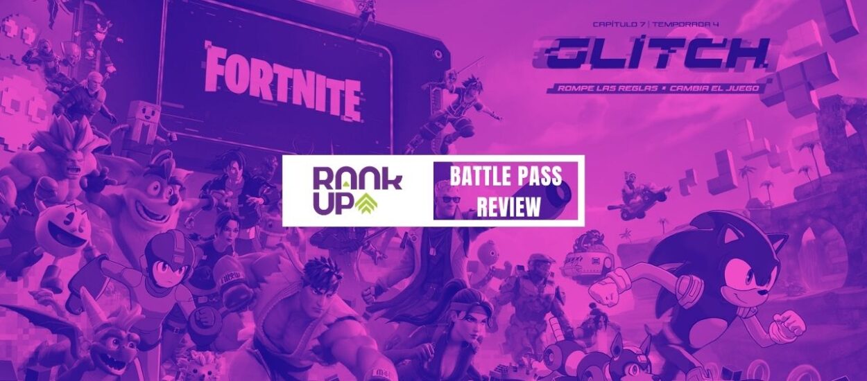 FORTNITE GLITCH: EL PASE DE BATALLA QUE ROMPE LAS REGLAS Y CELEBRA AL VIDEOJUEGO