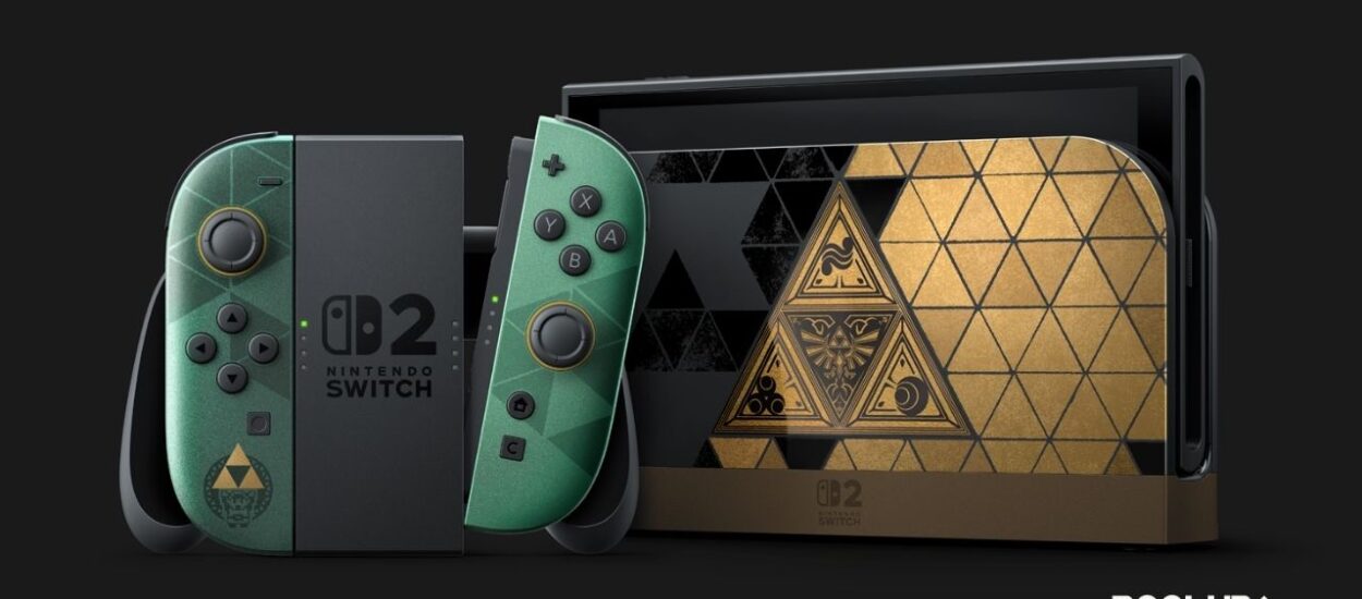 NINTENDO PRESENTA LA SWITCH 2 DEL 40.º ANIVERSARIO DE THE LEGEND OF ZELDA