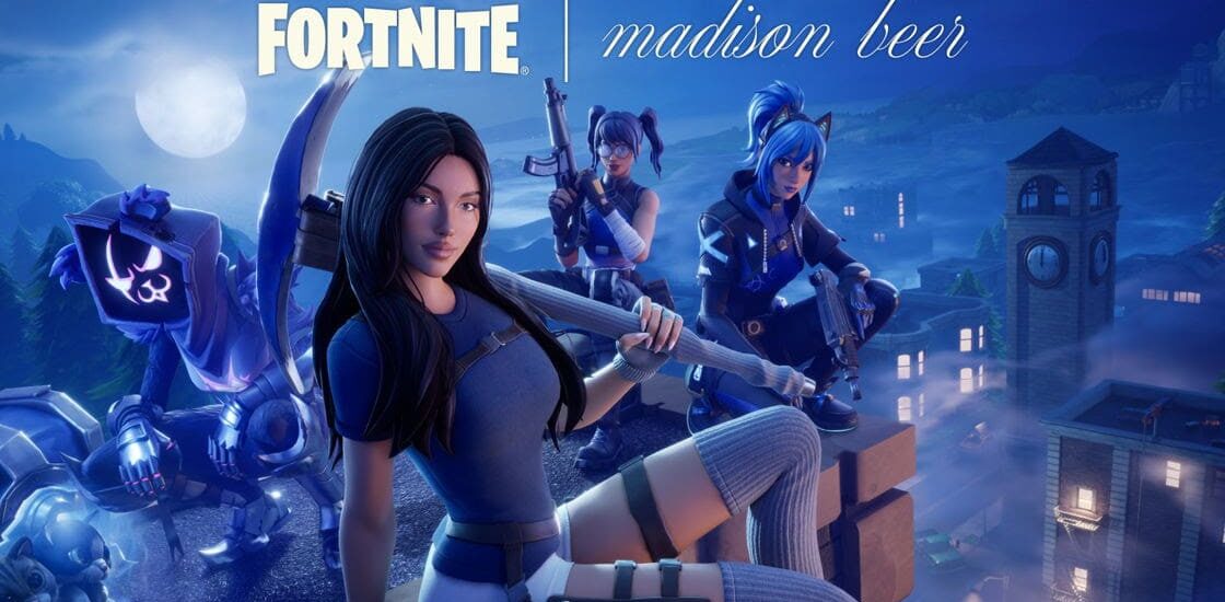 MADISON BEER LLEGA MAÑANA A FORTNITE